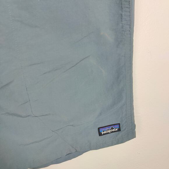 Patagonia Baggies Lined‎ Shorts Mens XXL Slate Blue Surf Board Trunks Summer - Picture 2 of 7